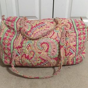 Vera Bradley Iconic large travel duffel